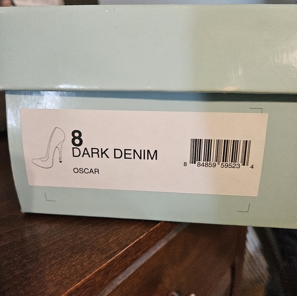 Jessica Simpson denim pumps Oscar - Picture 9 of 9